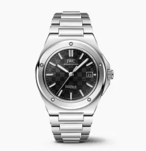 40MM STAINLESS STEEL INGENIEUR AUTO WITH BLACK DIAL AND BRACELET