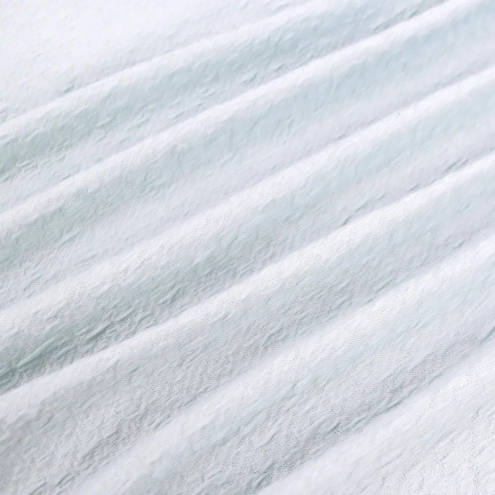 54/55" 2 Color Polyester/Spandex Soft Stretchy Hukuro Knit Jacquard Fabric by the Yard