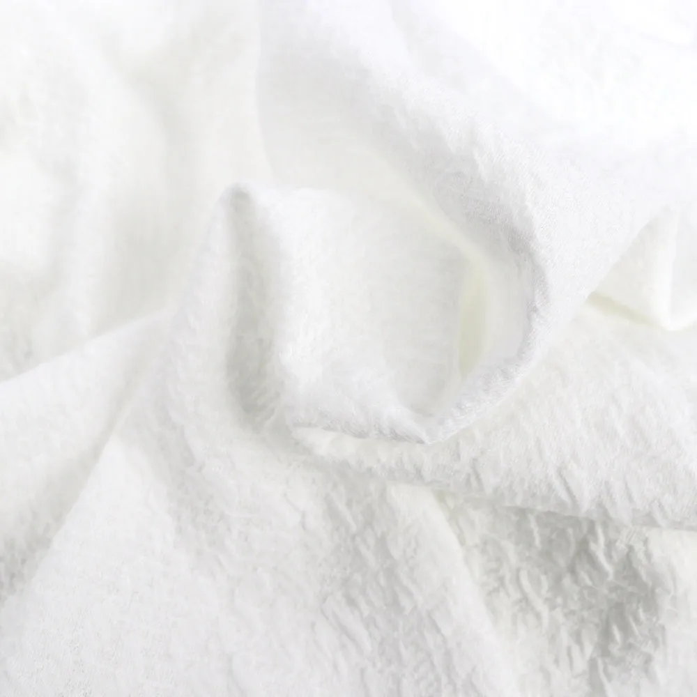 54/55" 2 Color Polyester/Spandex Soft Stretchy Hukuro Knit Jacquard Fabric by the Yard