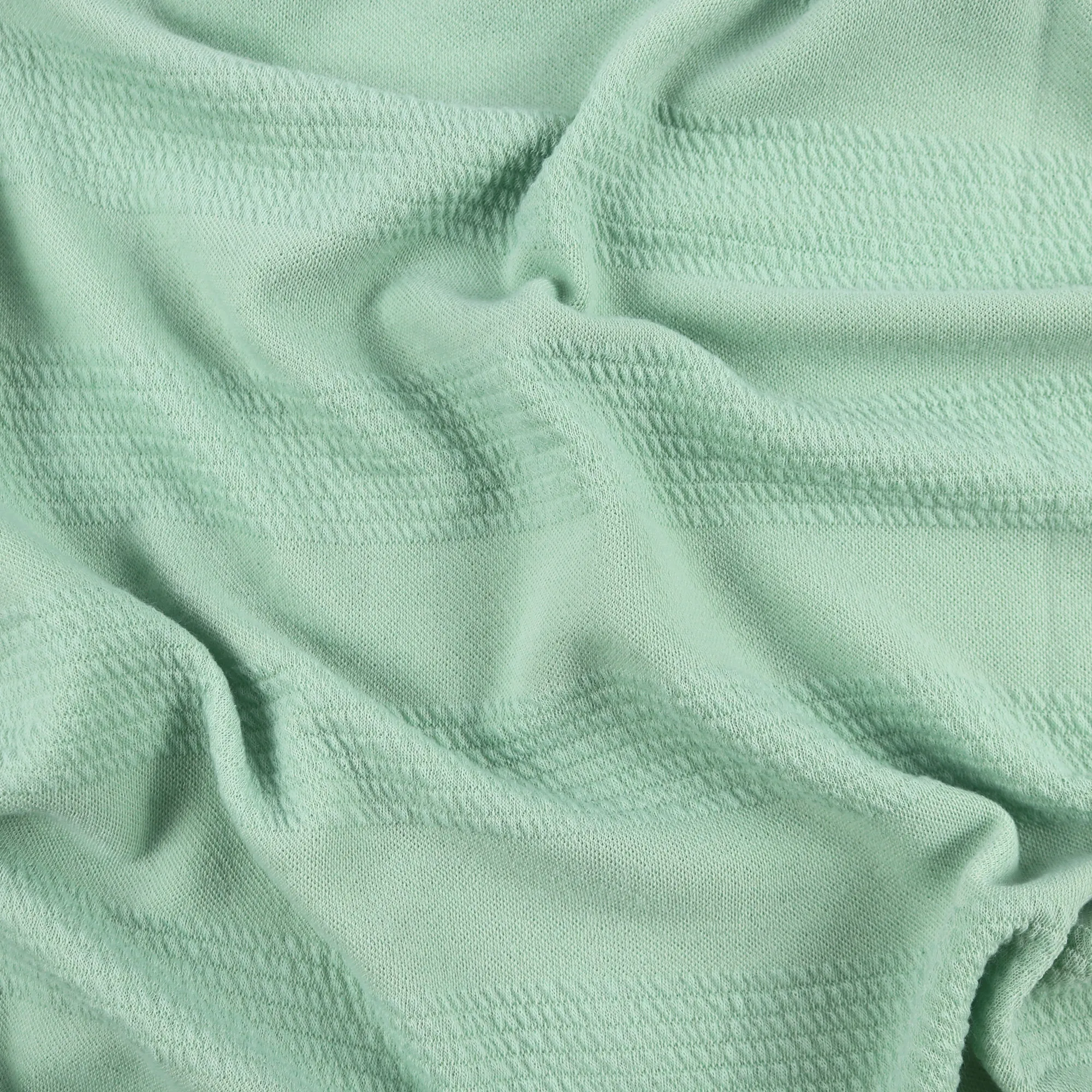56/58" 3 Color 245GSM Poly Span Hukuro Knit Jacquard Fabric by the Yard