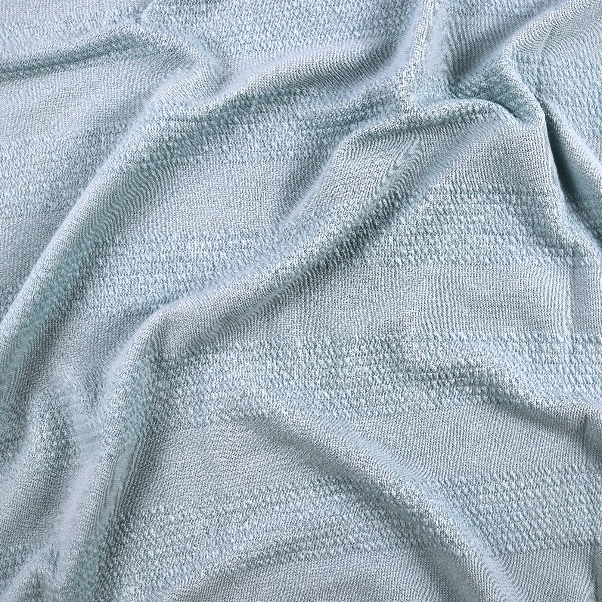 56/58" 3 Color 245GSM Poly Span Hukuro Knit Jacquard Fabric by the Yard