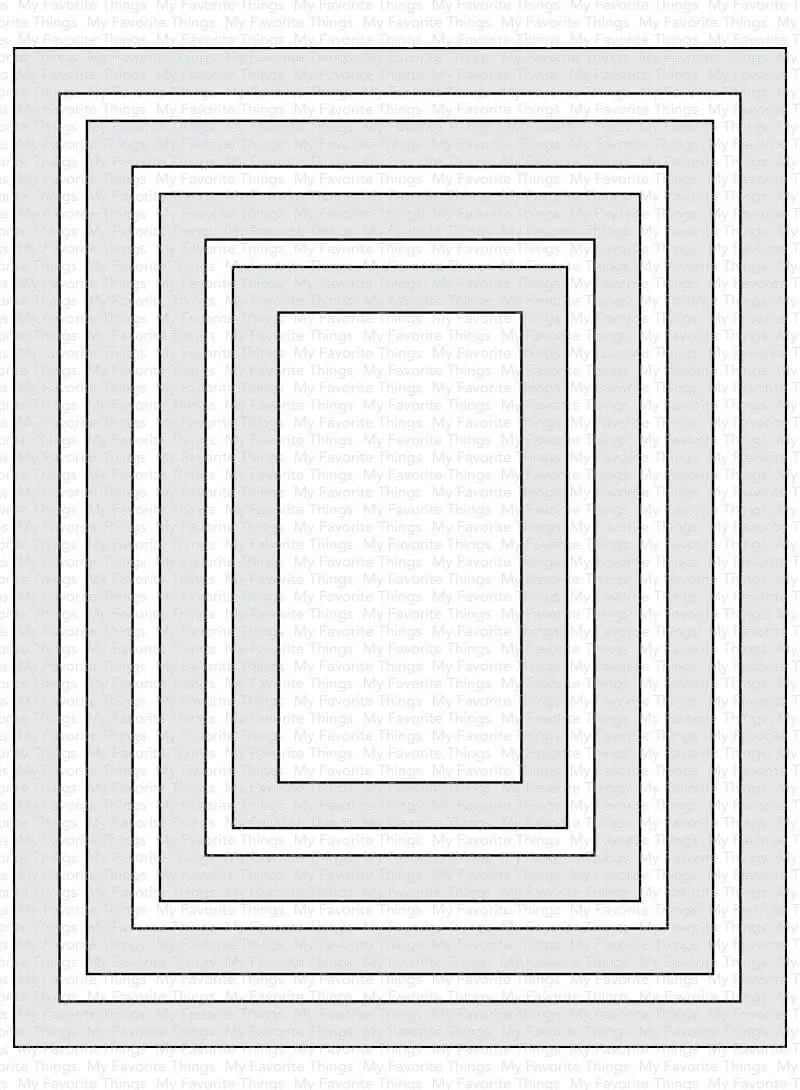 A2 Rectangle Frames Die-namics