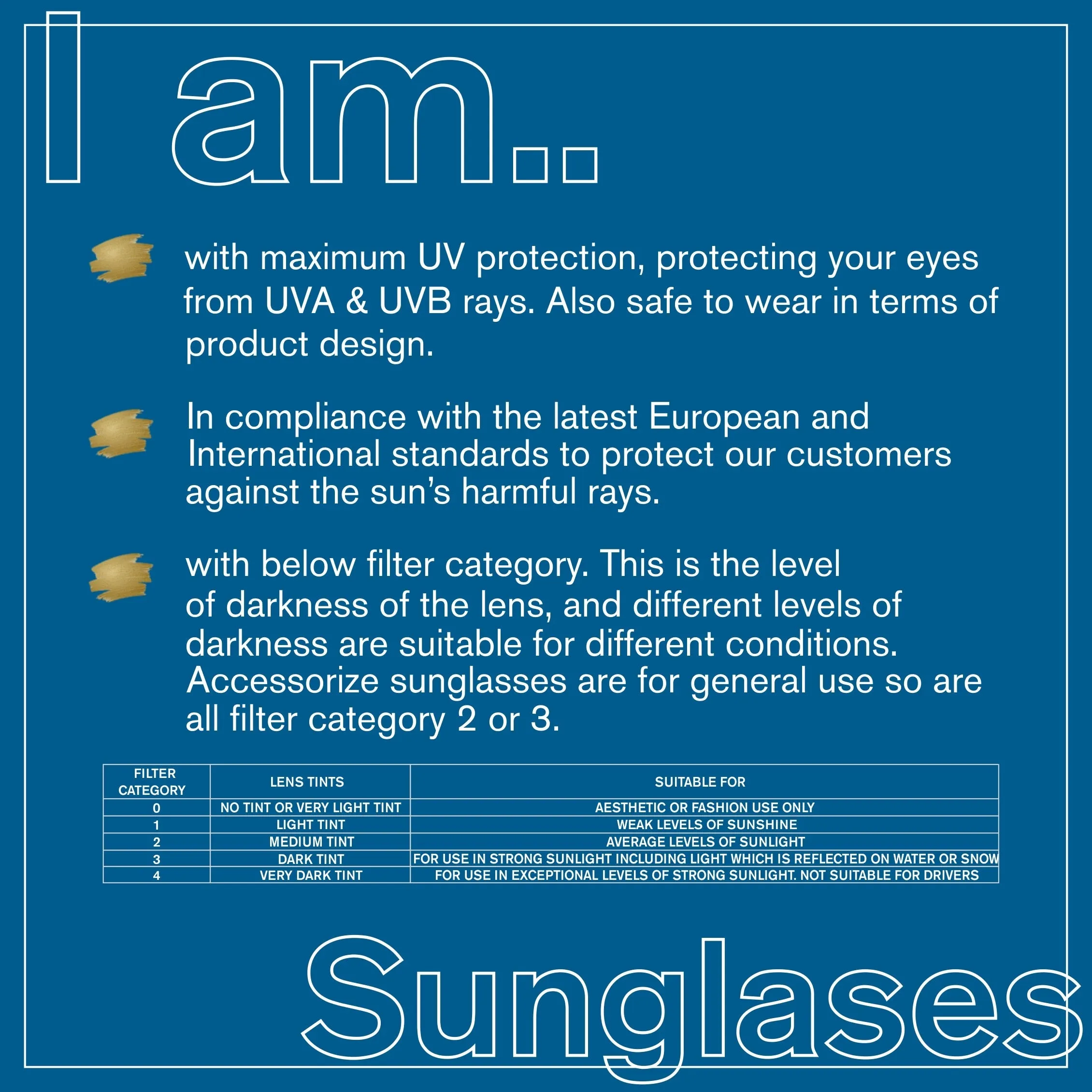 Accessorize London Women's Black Angled Cateye Sunglasses
