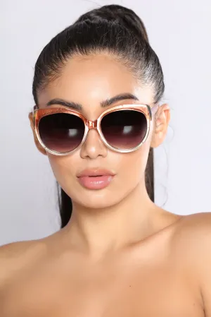 All Glamour Goes Sunglasses - Rose