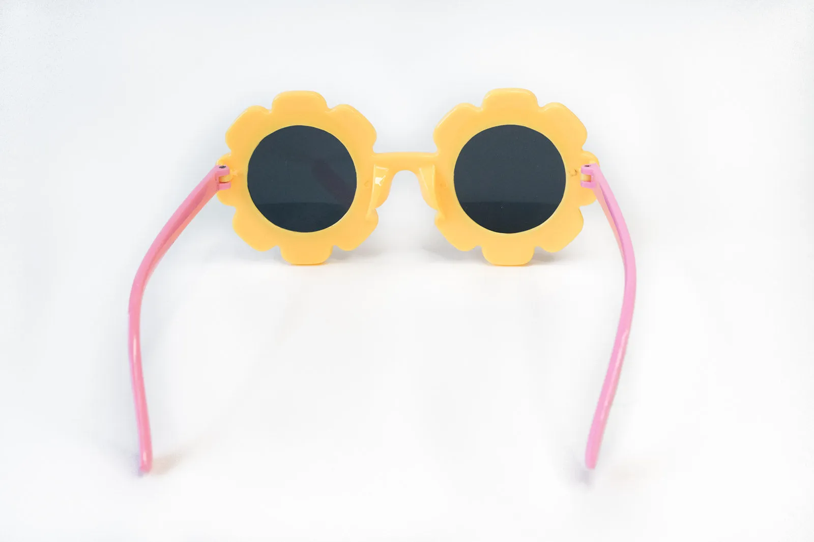 Babeehive Goods Toddler & Kid Daisy Sunglasses - Yellow & Pink