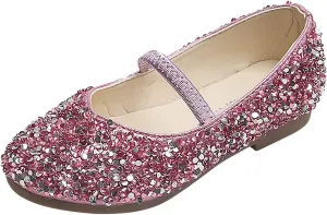 Baby Shoes Baby Sequined Shoes Dance Children Bottom Girls Princess Leather Soft Shoes Baby Shoes Cute