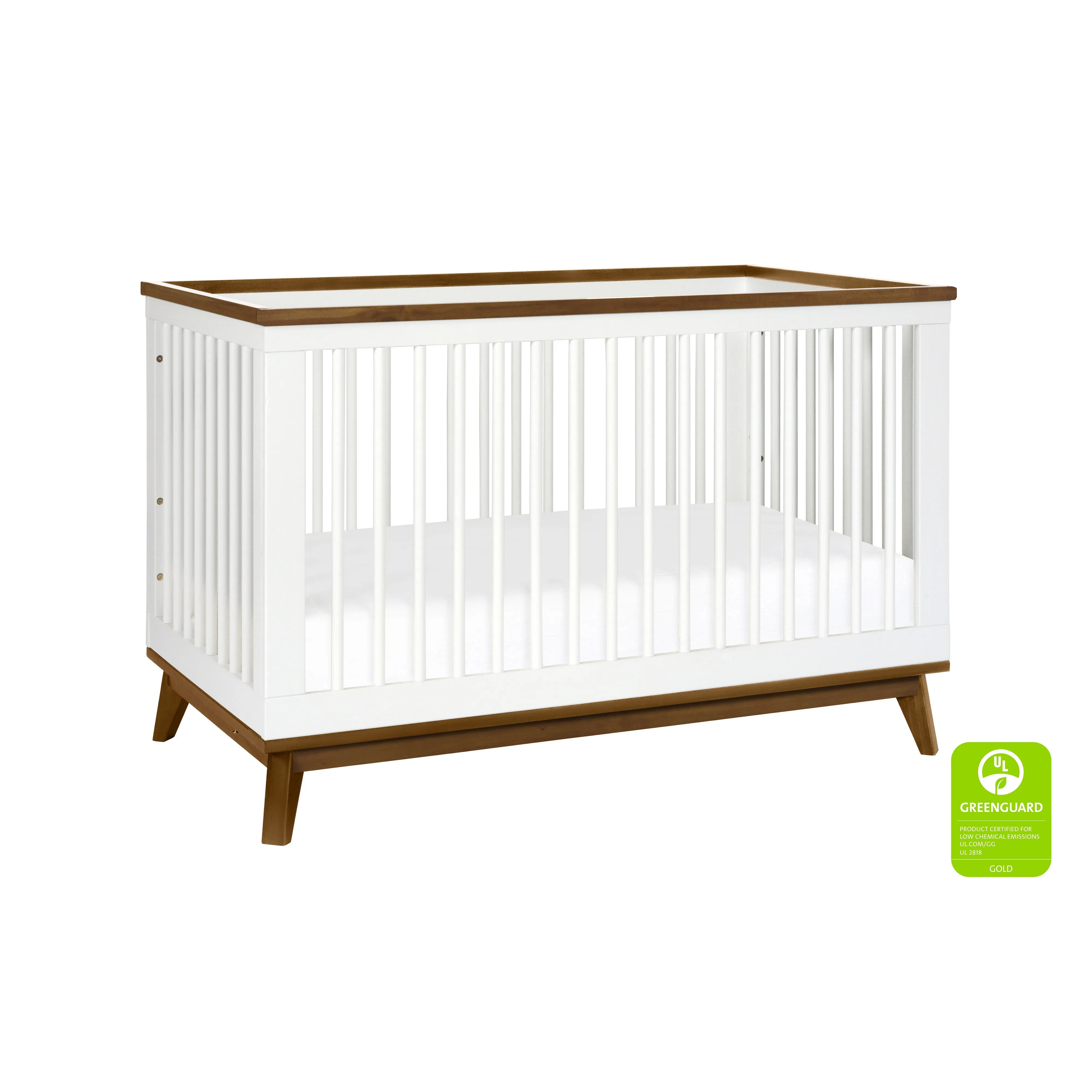 Babyletto Scoot 3-in-1 Convertible Crib with Toddler Bed Conversion Kit