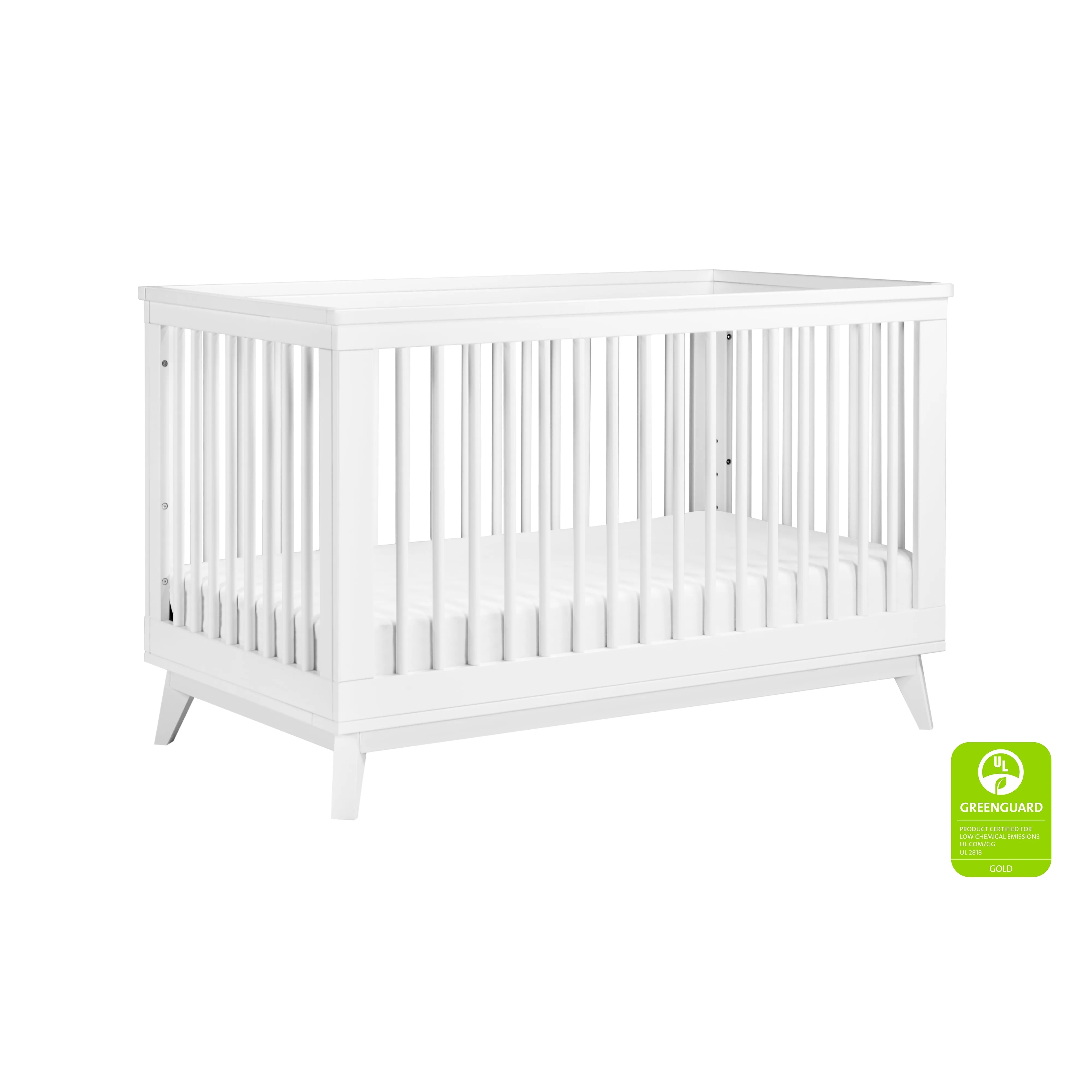 Babyletto Scoot 3-in-1 Convertible Crib with Toddler Bed Conversion Kit