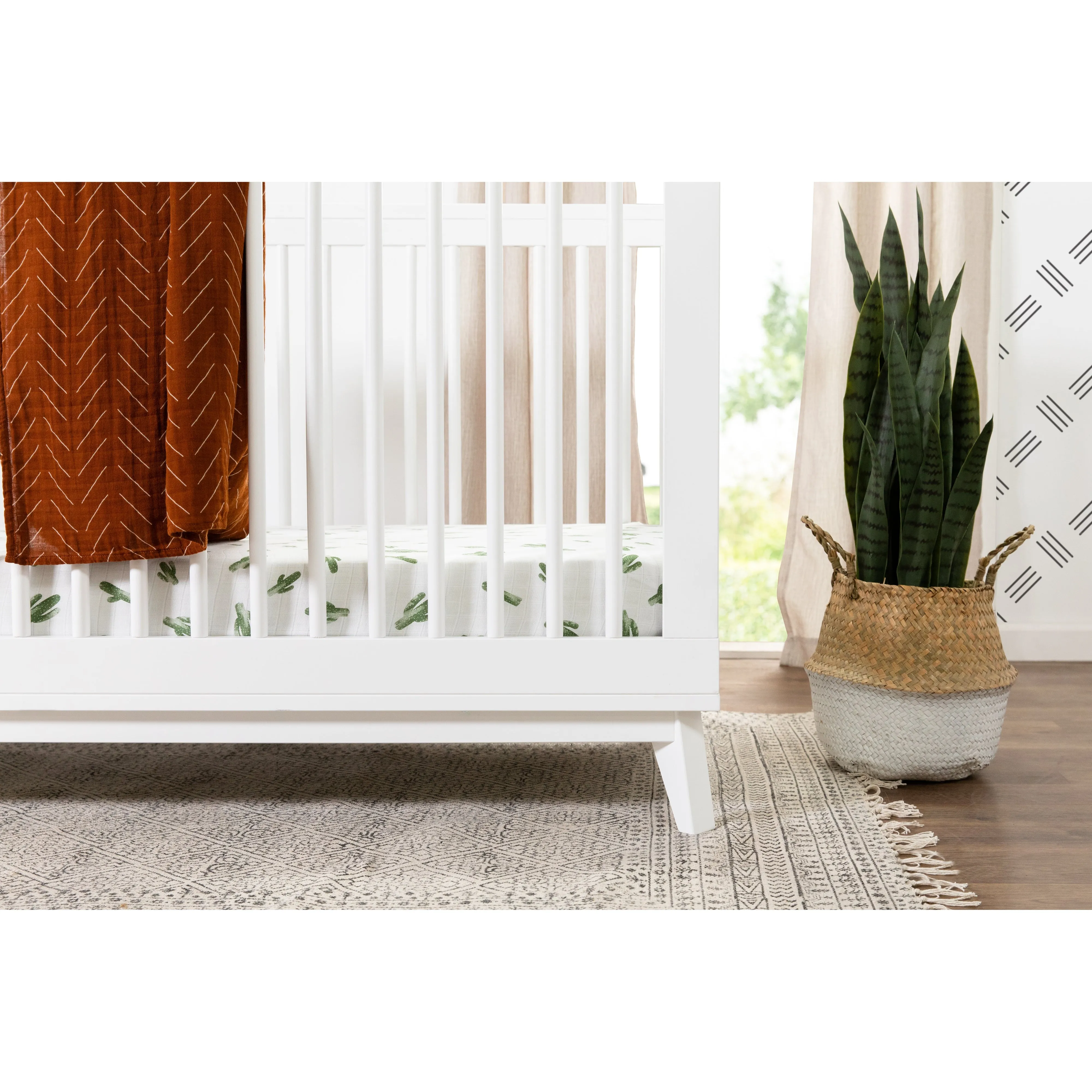 Babyletto Scoot 3-in-1 Convertible Crib with Toddler Bed Conversion Kit