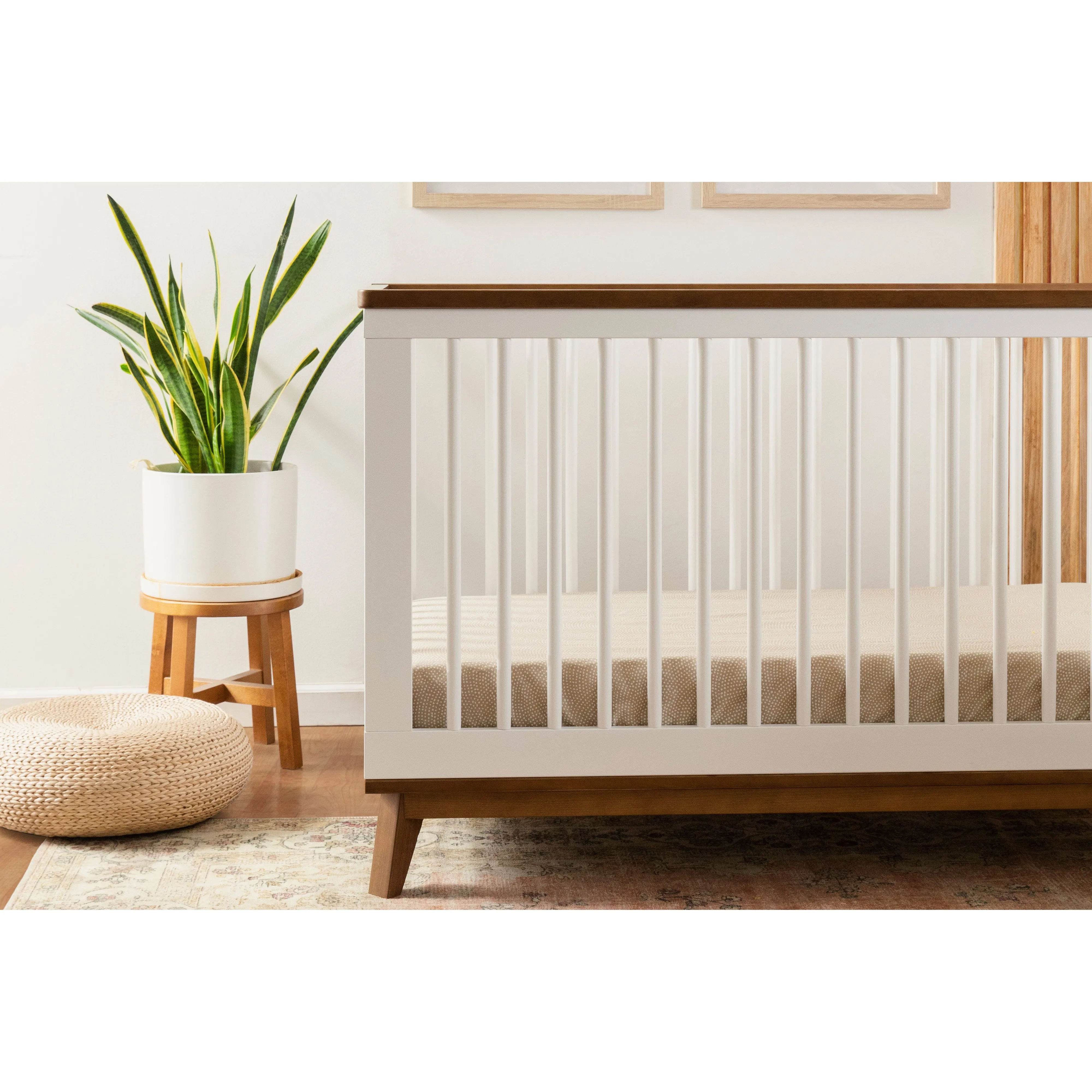Babyletto Scoot 3-in-1 Convertible Crib with Toddler Bed Conversion Kit