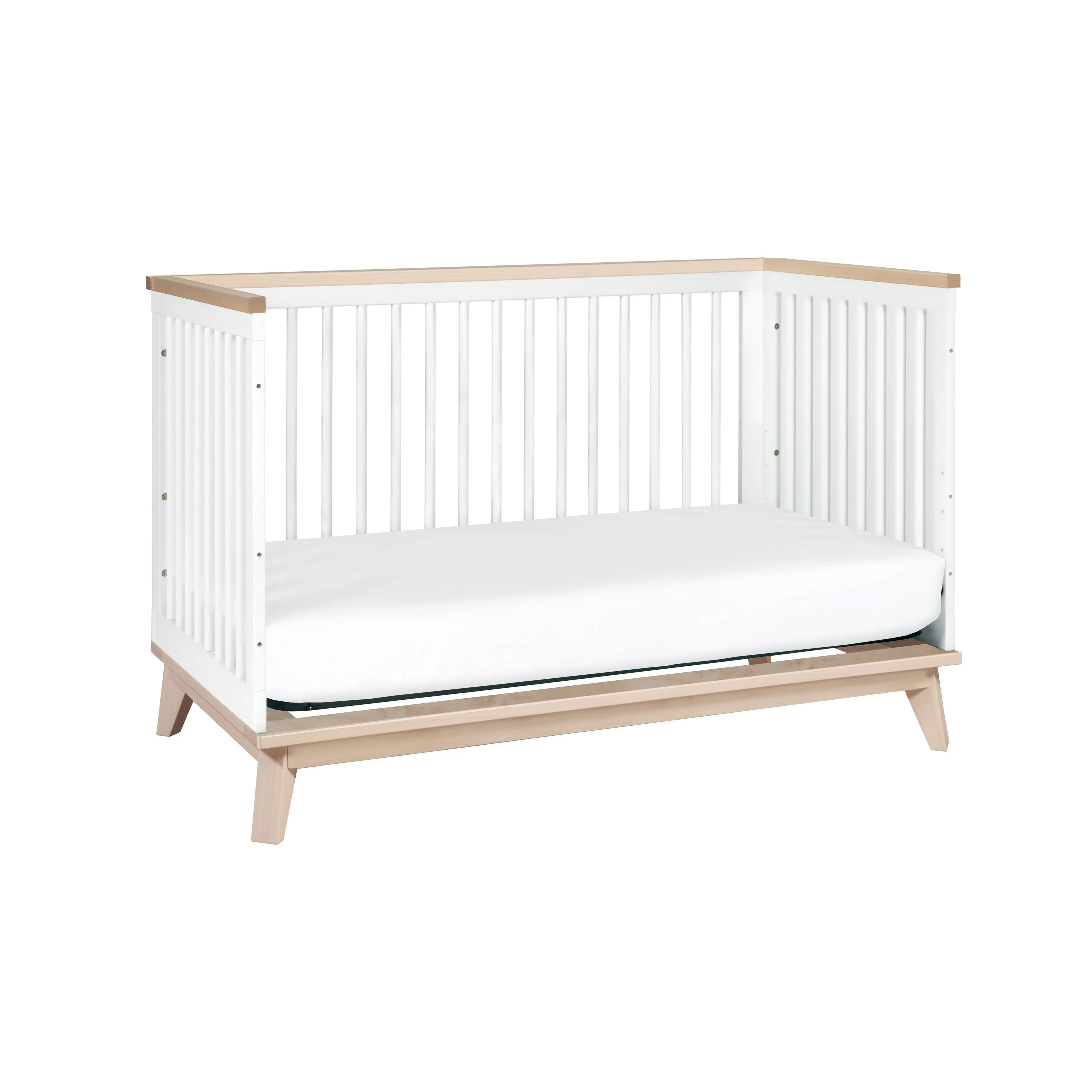 Babyletto Scoot 3-in-1 Convertible Crib with Toddler Bed Conversion Kit