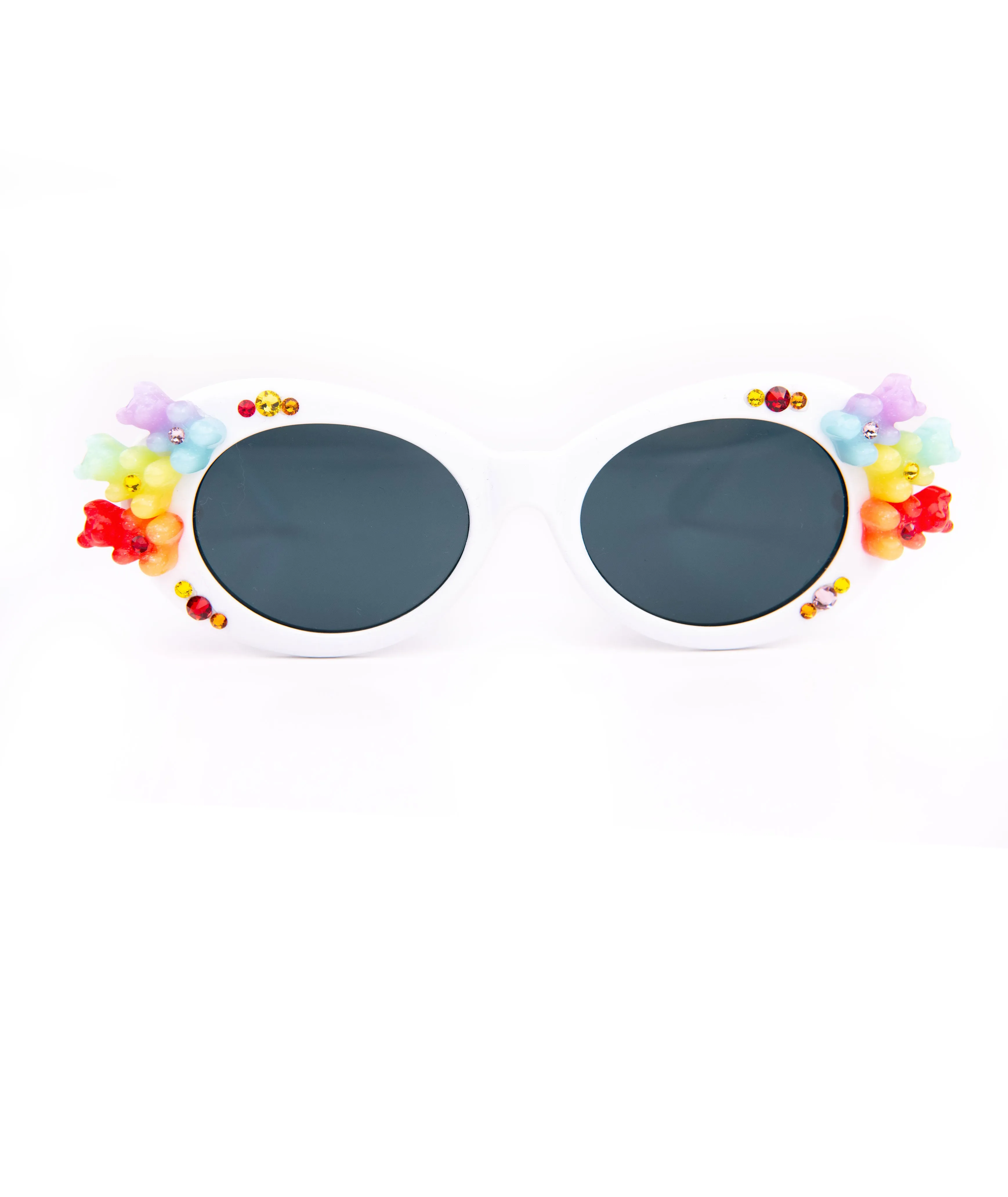 Bari Lynn Gummy Sunnies With Stones