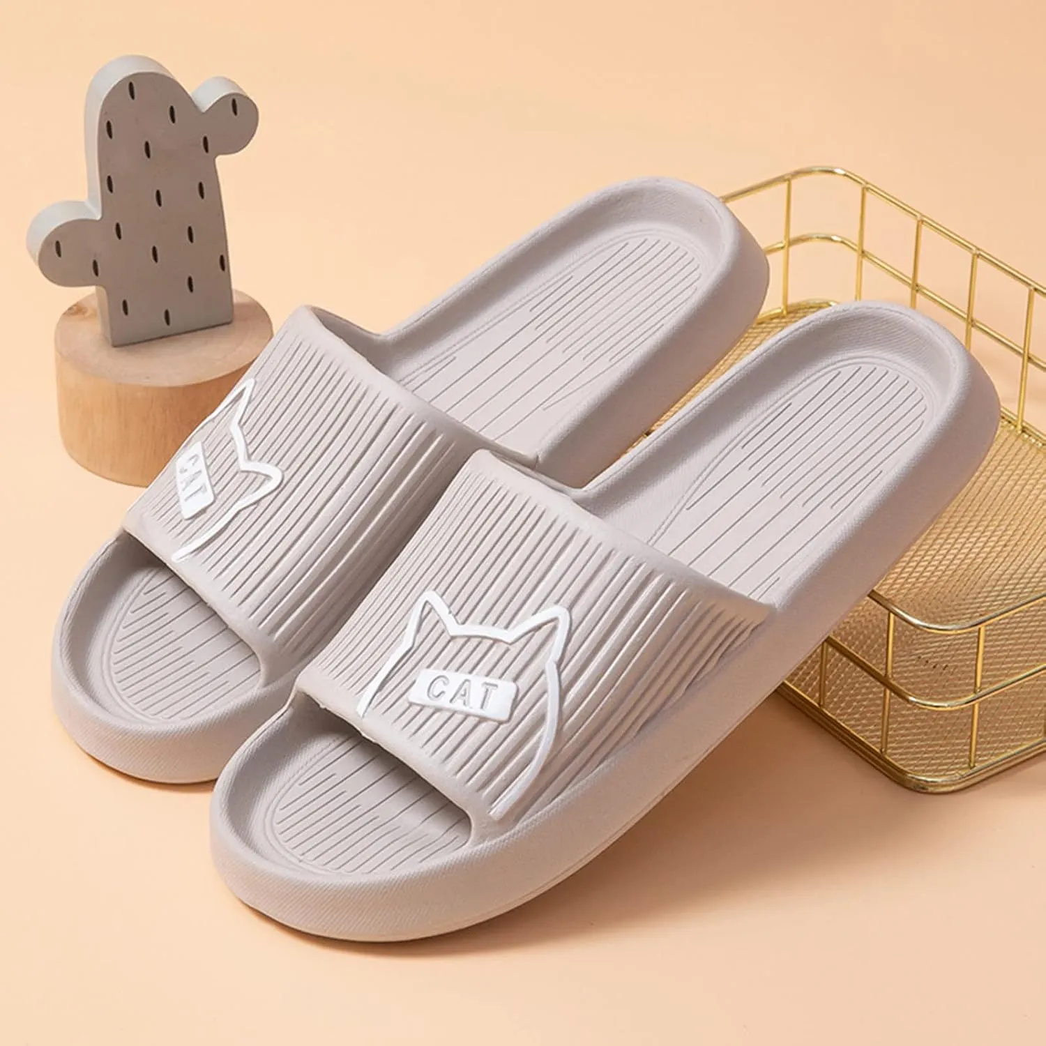 Bathroom Slippers Men Shower Shoes Women Mens Slippers Slides for Women Gym Indoor Outdoor Ultimate Comfort