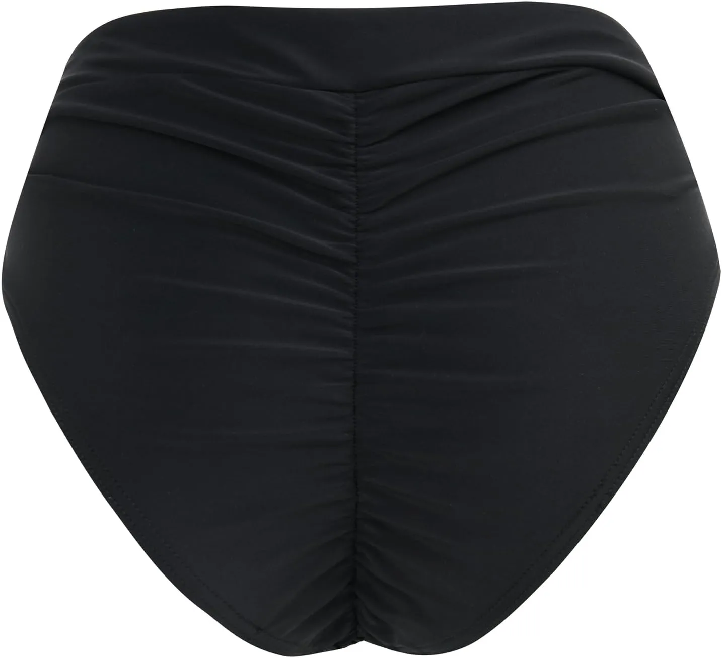 bestselling Women Vintage High Waist Bikini Bottoms Brazilian Ruched Cut Tankini Panites