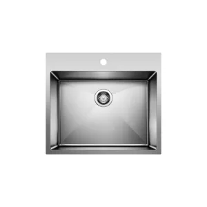 Blanco Quatrus 15 Single Bowl Dual Mount Kitchen Sink