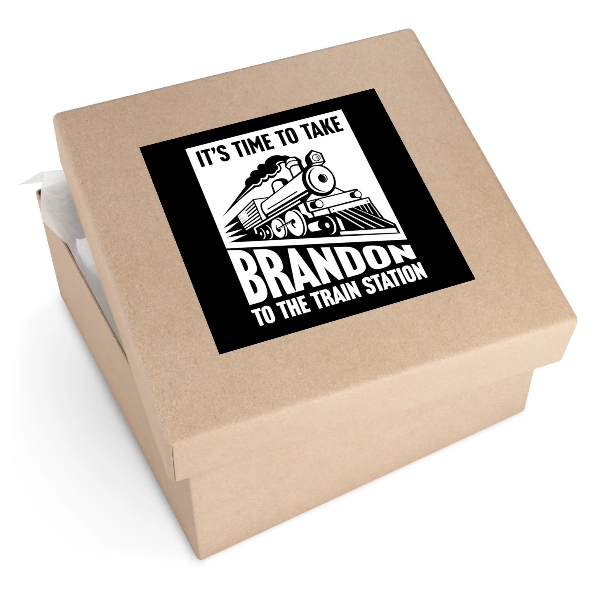 Brandon Train Station Sticker (Indoor\Outdoor)