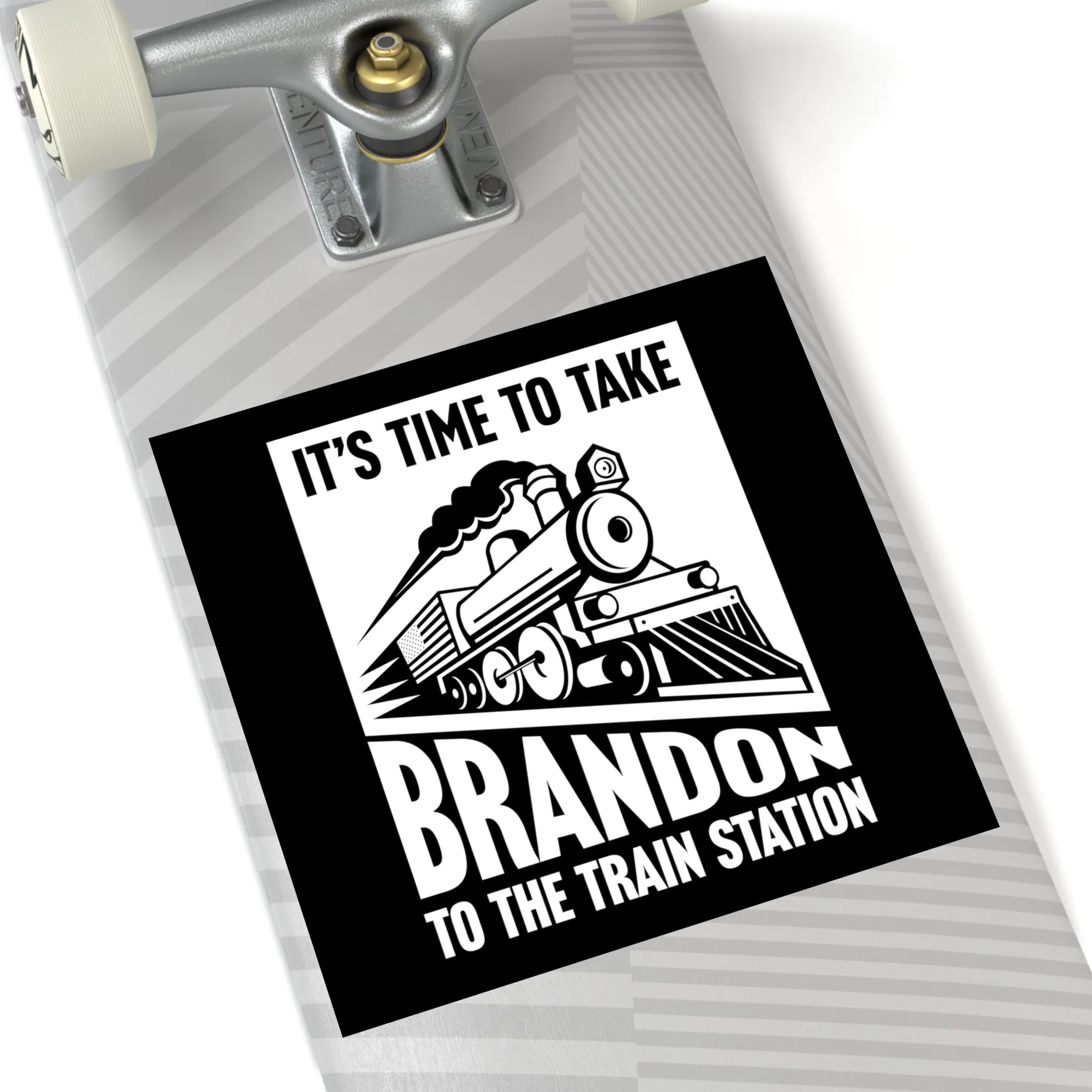 Brandon Train Station Sticker (Indoor\Outdoor)