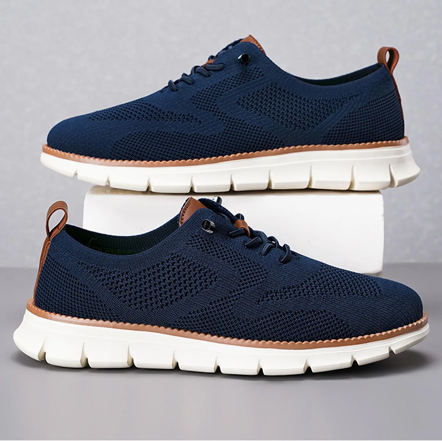 Breeze Shoes for Men Oxfords, Casual Shoes Breathable, Lightweight Walking Shoes