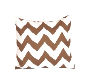 Brown Bargello 22" Pillow