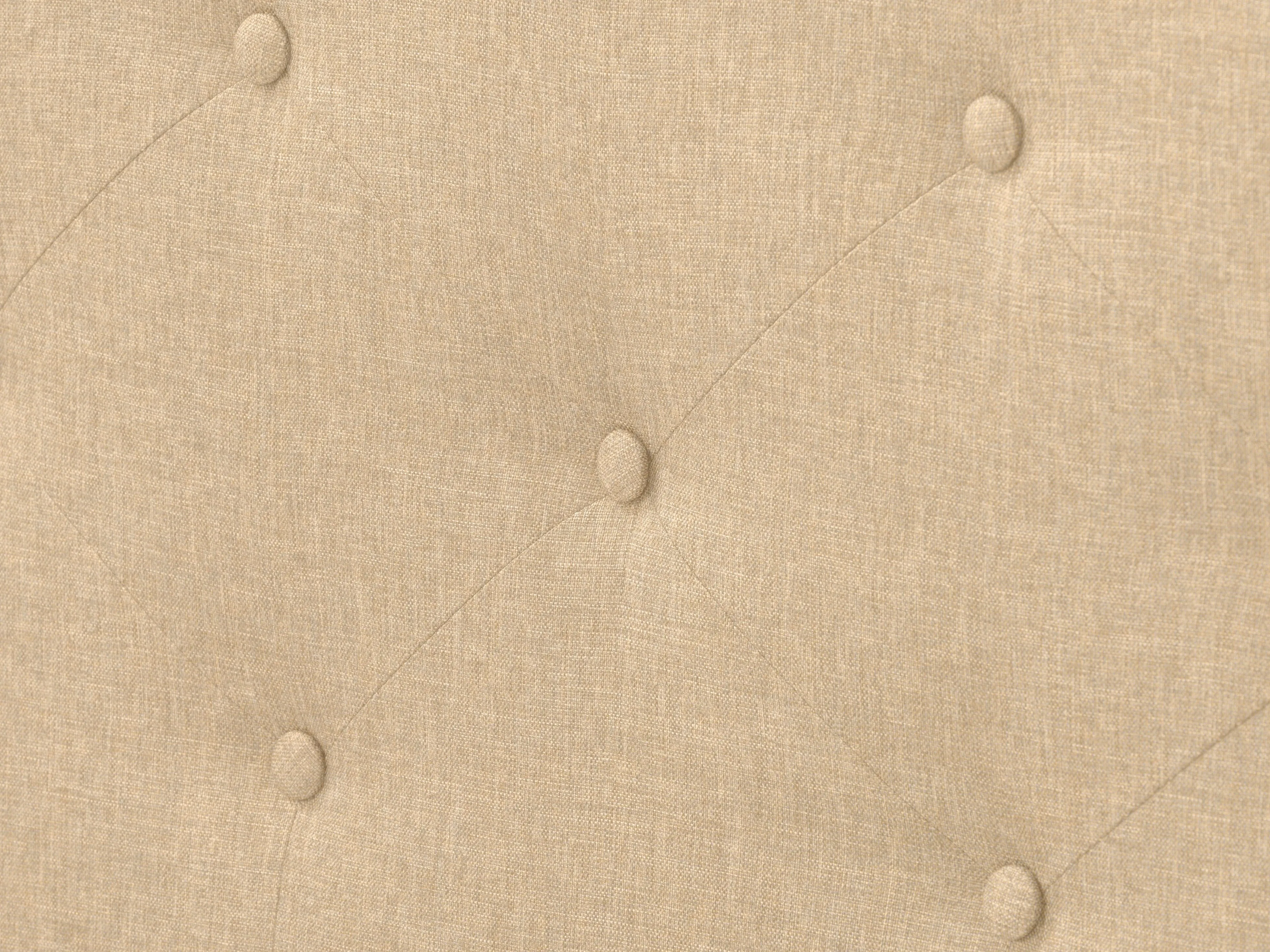 Button-Tufted Upholstered Queen Bed