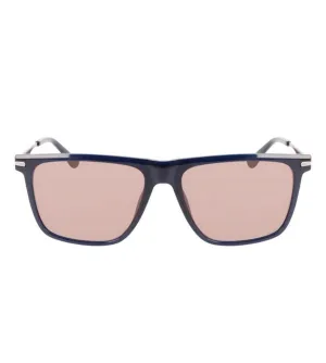 Calvin Klein Unisex Brown Square Sunglasses