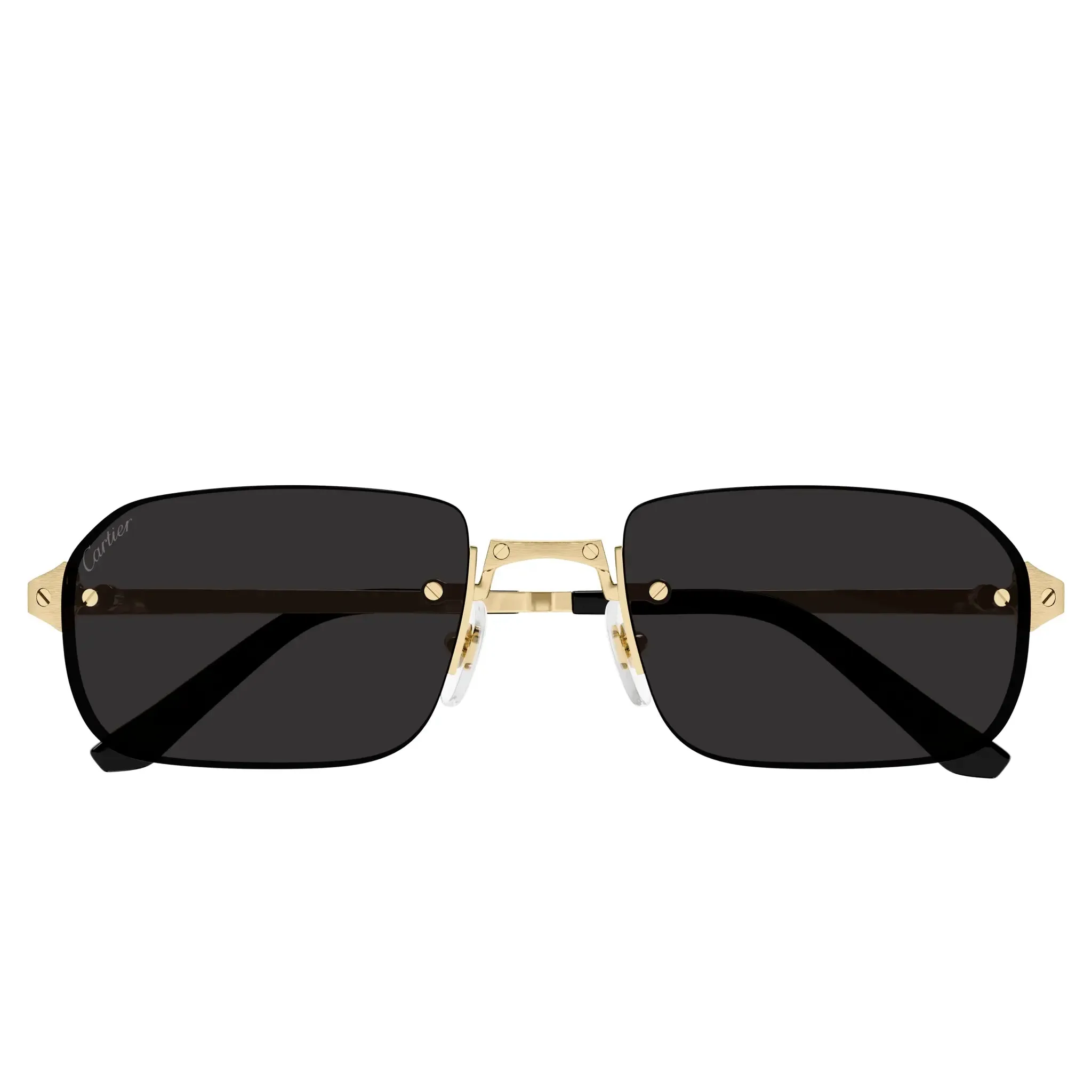 Cartier Eyewear CT0460S-001 Gold Grey Sunglasses