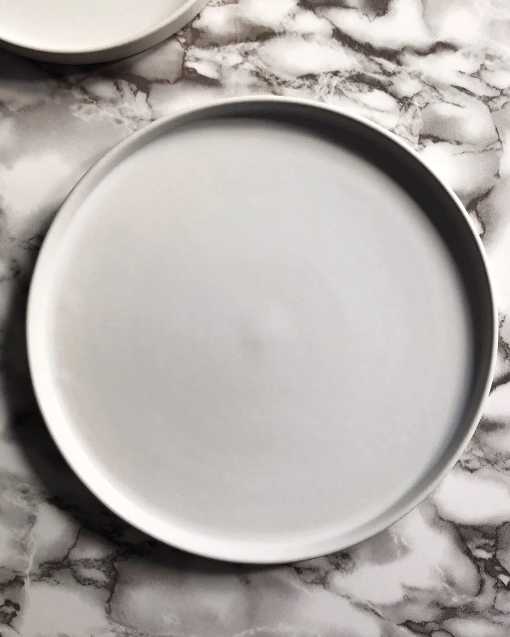 Casa Cubista White Matte Tableware - Plates and Bowls