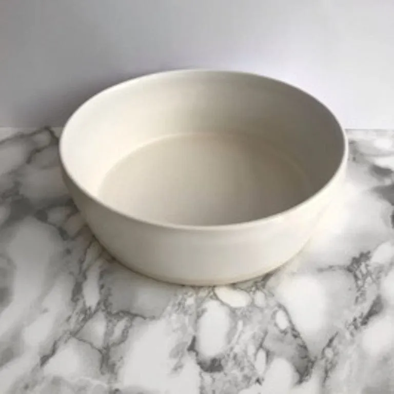 Casa Cubista White Matte Tableware - Plates and Bowls