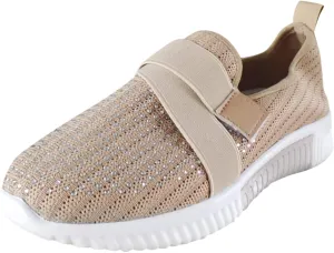 Cathalem Gym Shoes for Women Workout Memory Foam Walking Shoes Running Classic Slip On Athletic Tennis Sneakers
