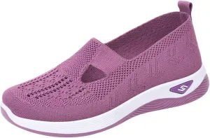 Cathalem Orthopedic Shoes for Women Walking Slip on Diabetic Foam Shoes Hands Free Slip in Sneakers Arch Support