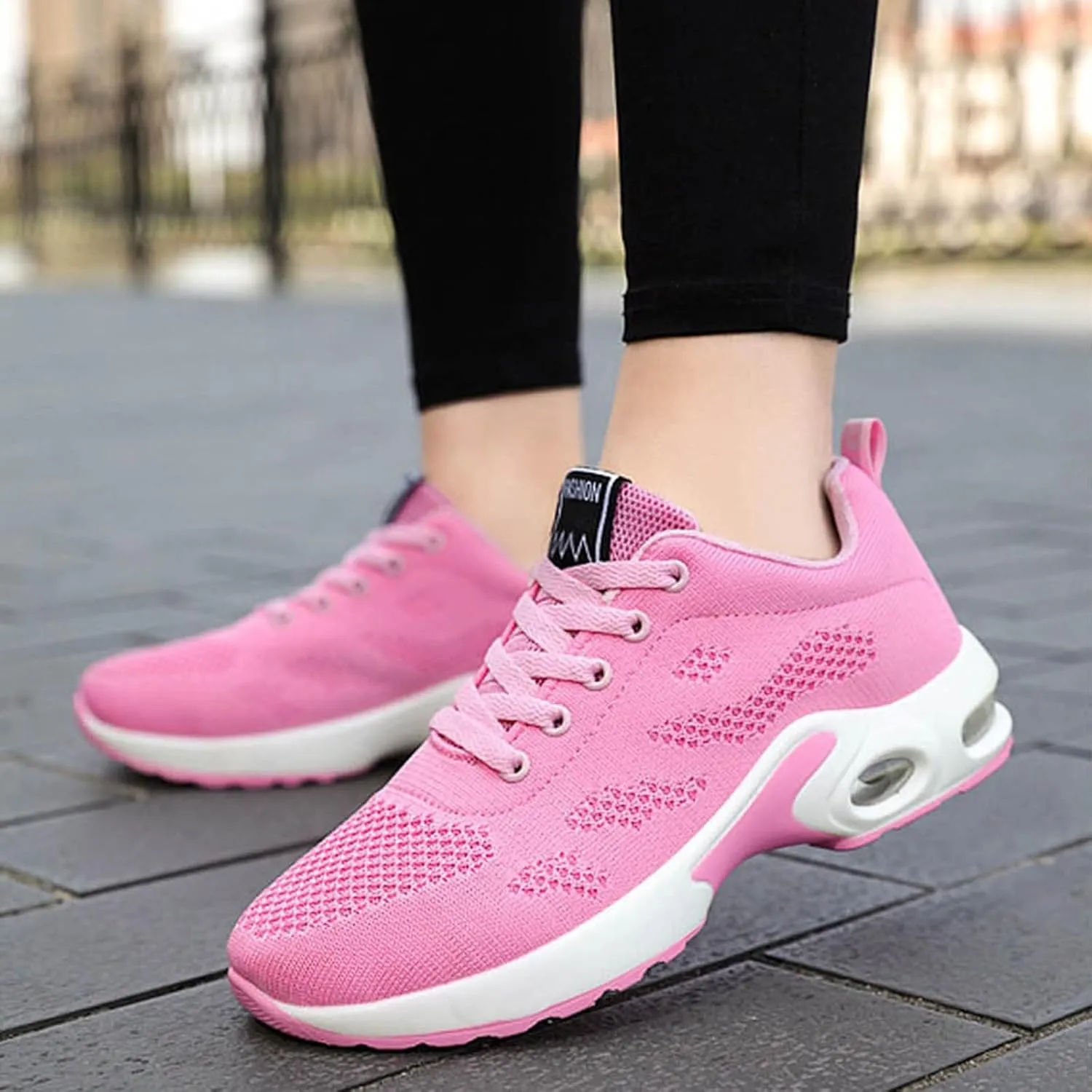 Cathalem Orthopedic Sneakers for Women,The Most Comfortable Orthopedic Shoes, Mesh Casual Breathable Knit Air Cushion Shoes