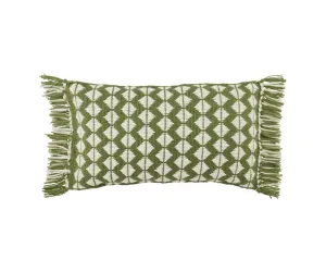 Chesa CHE04 Green/Ivory Pillow