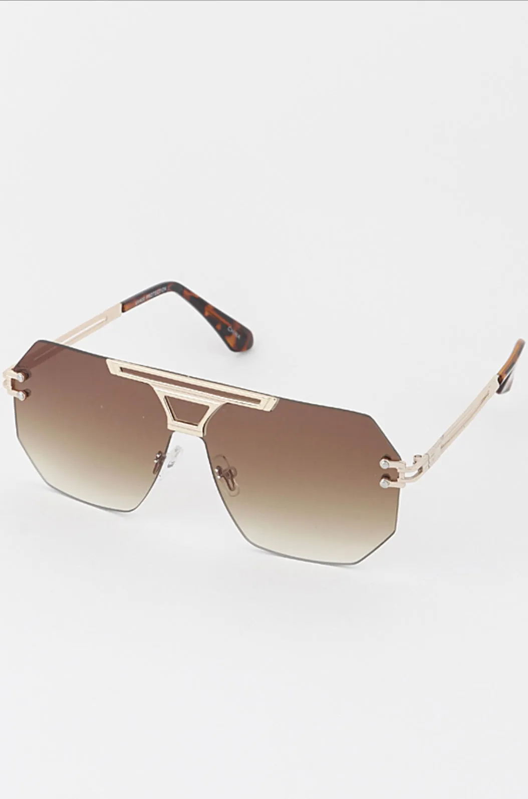 Chrissy- Sunglasses(Brown, Clear, Black, Or Blue)