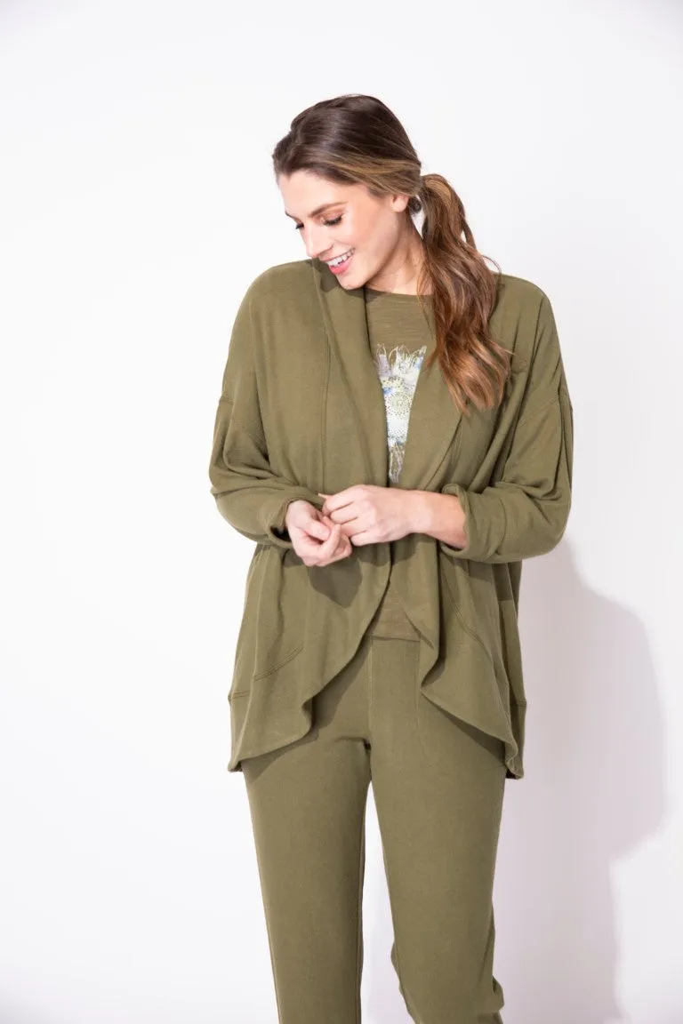 Cocoon Jacket in Ivory by Escape