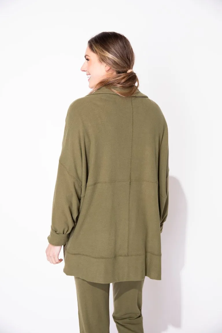 Cocoon Jacket in Ivory by Escape