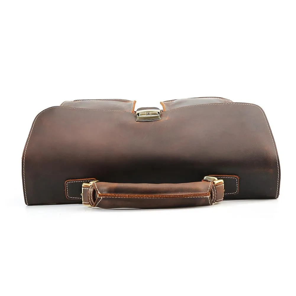 COLMAR | Brown Leather Shoulder Bag