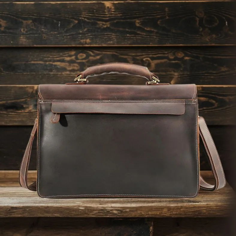 COLMAR | Brown Leather Shoulder Bag