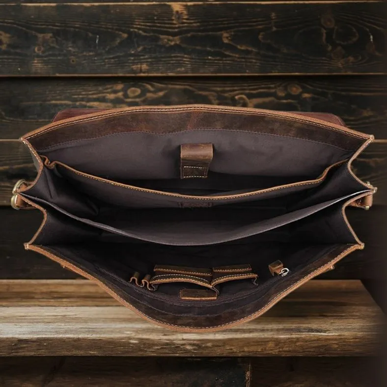 COLMAR | Brown Leather Shoulder Bag