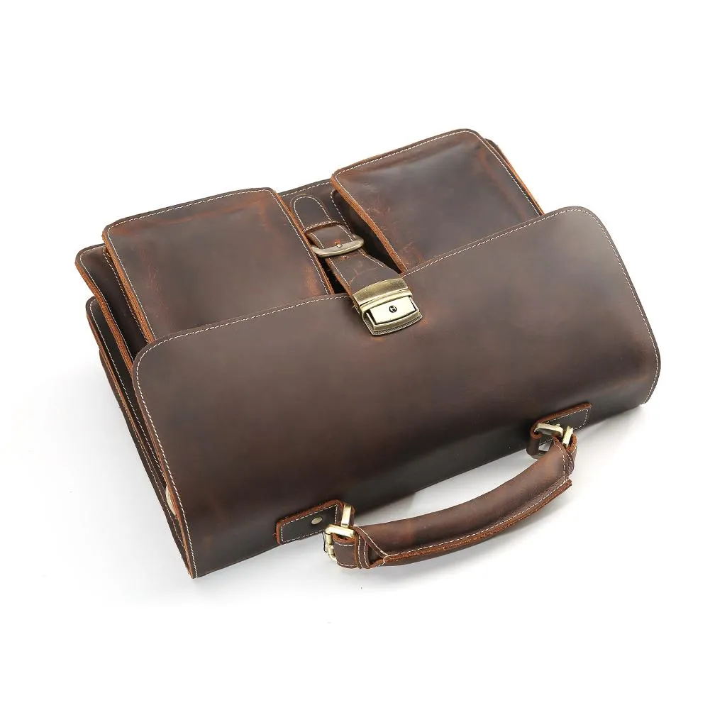 COLMAR | Brown Leather Shoulder Bag