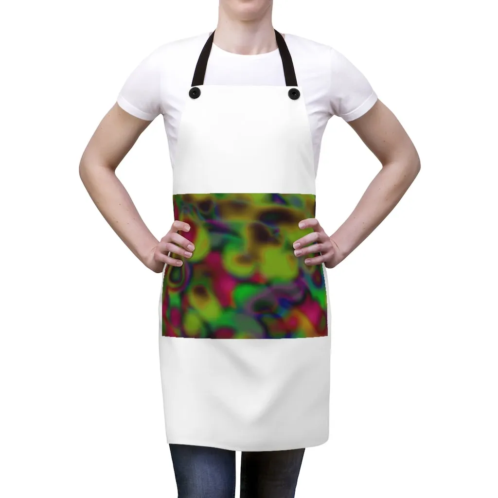 Colorful Cloud Painting Apron