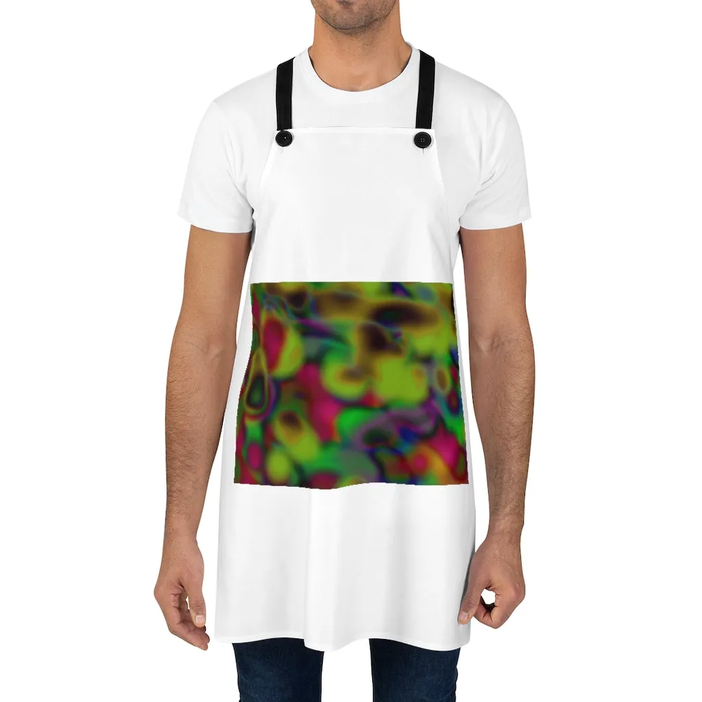 Colorful Cloud Painting Apron
