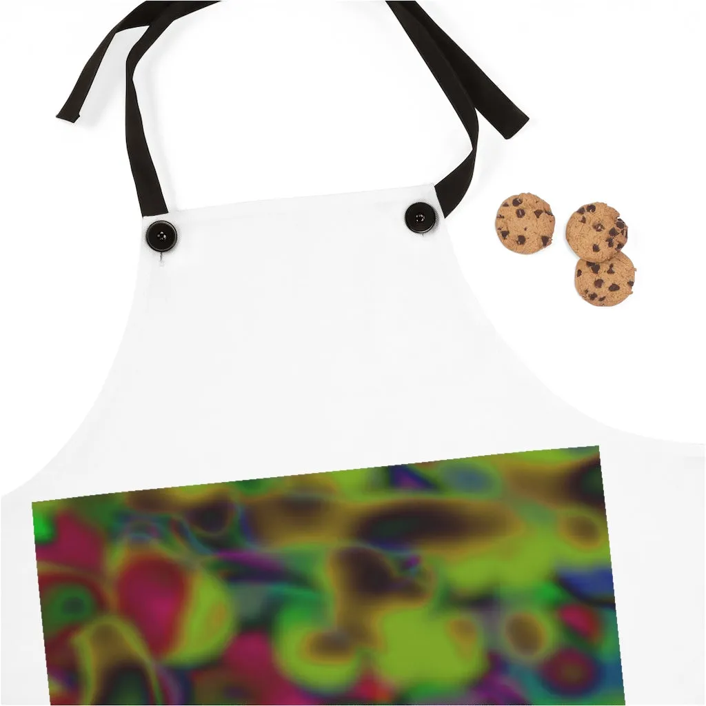 Colorful Cloud Painting Apron