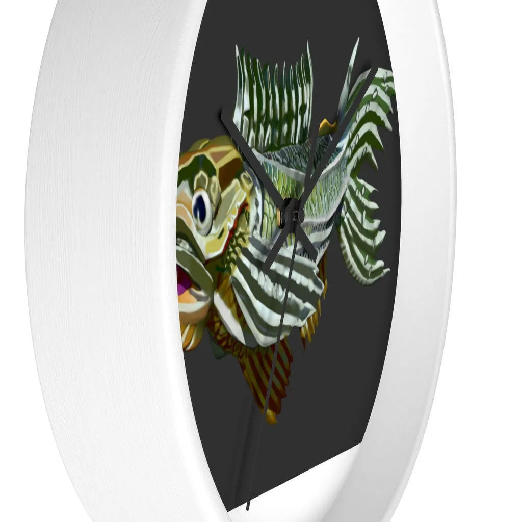 Colorful Fish Wall clock