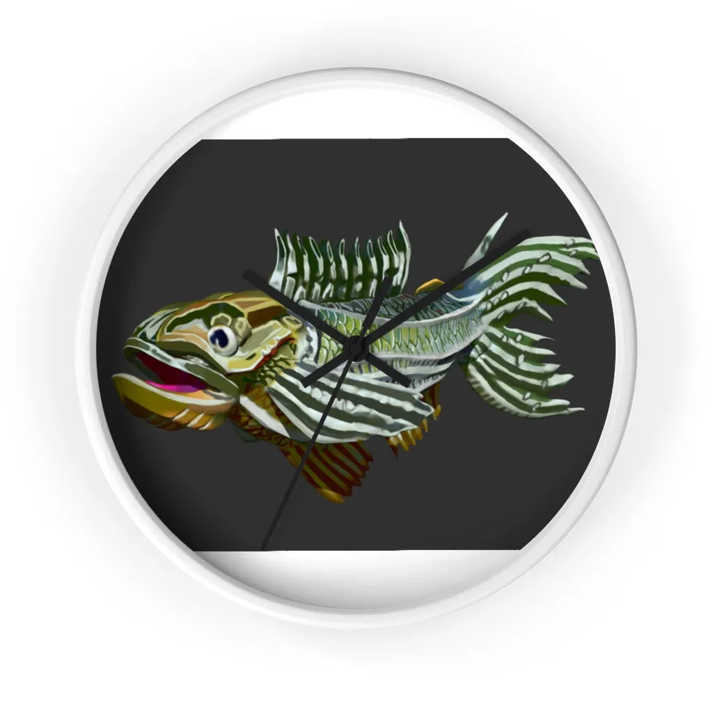 Colorful Fish Wall clock