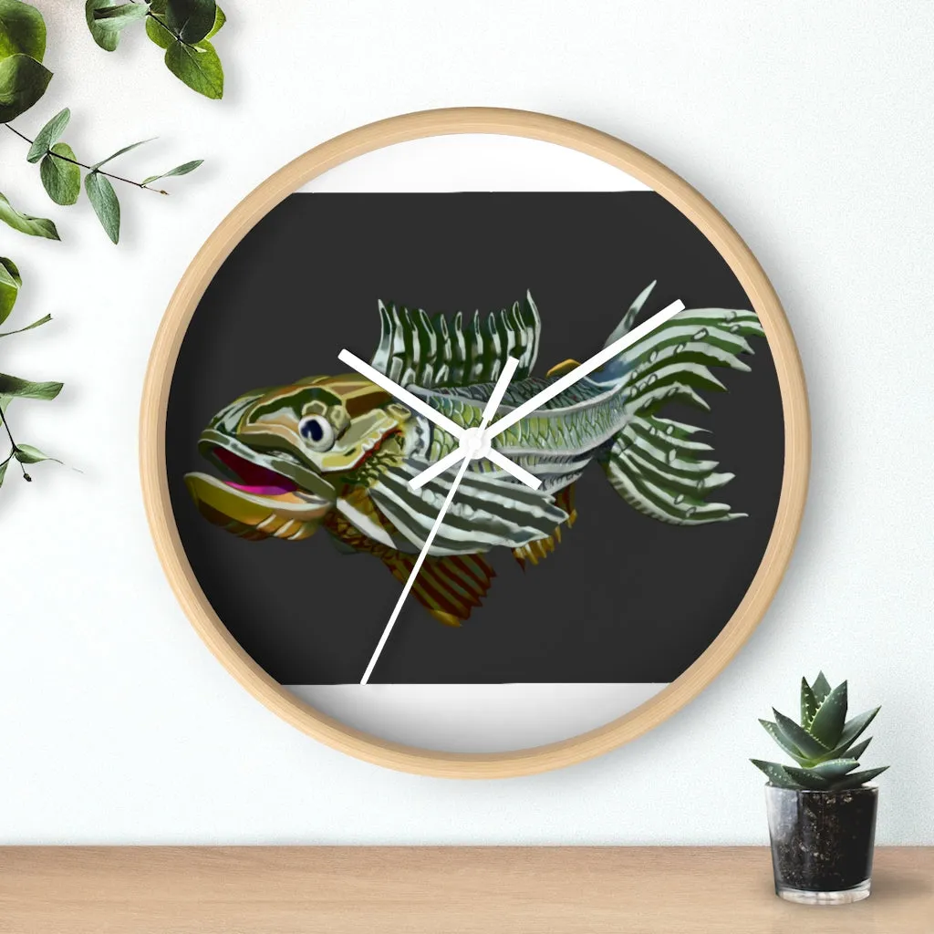 Colorful Fish Wall clock