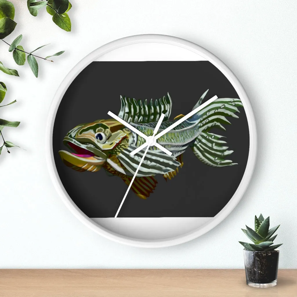 Colorful Fish Wall clock