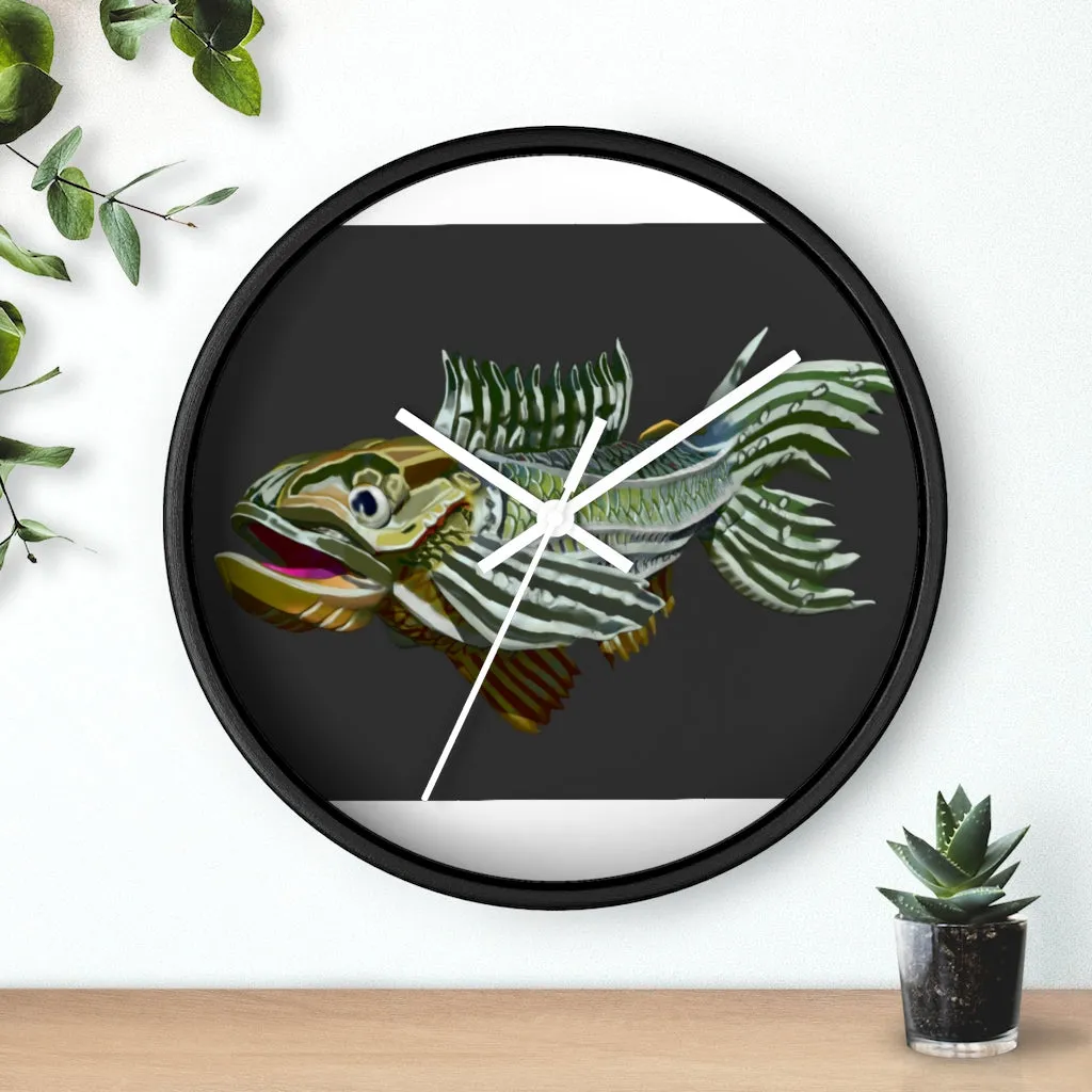 Colorful Fish Wall clock