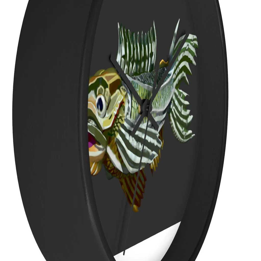 Colorful Fish Wall clock