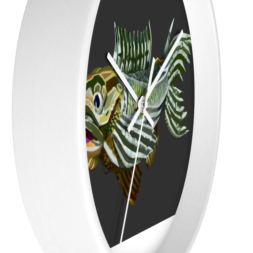 Colorful Fish Wall clock