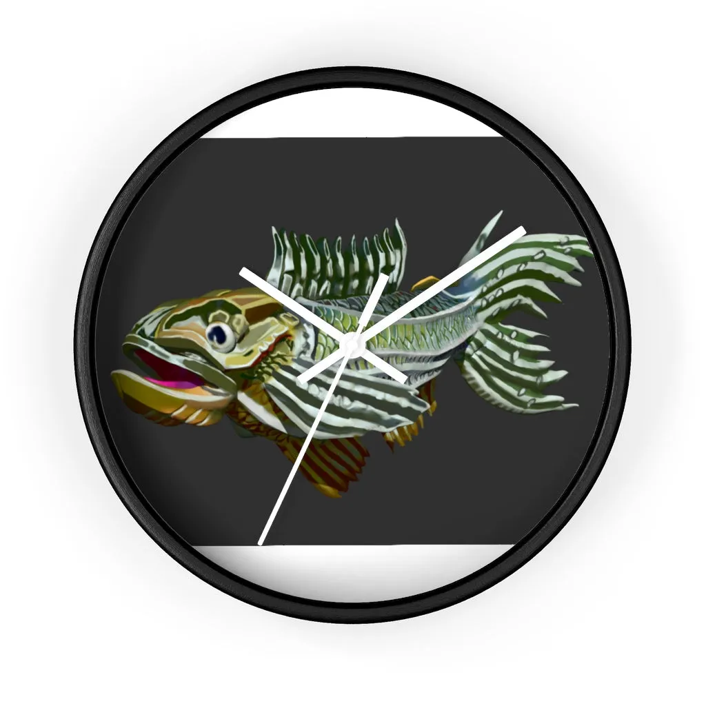 Colorful Fish Wall clock